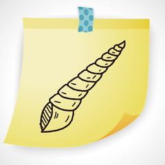 Shell doodle