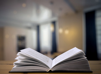 book table in the room