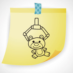 get bear doll doodle