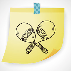 maracas doodle