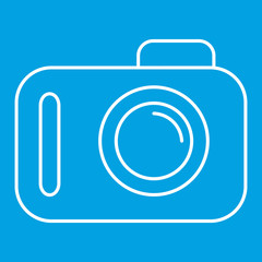 Camera thin line icon