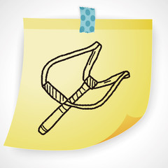 Fototapeta premium Slingshot doodle