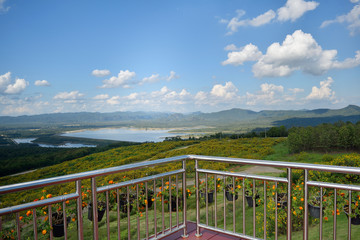 Fototapeta premium Parks and mountains