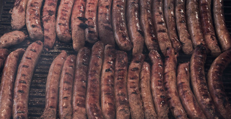 Sausage Background Grill