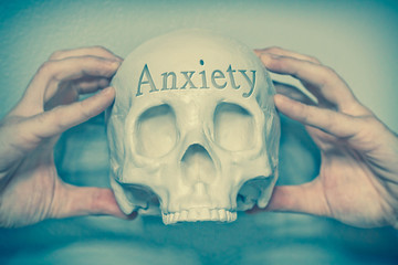 Skull Engraving Anxiety