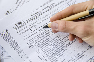 Tax forms 1065