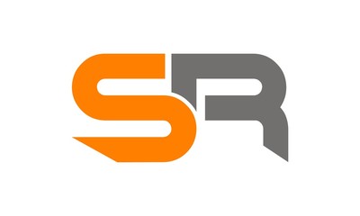 Fototapeta premium Letter SR Logo
