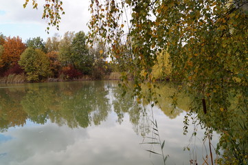 jesień nad wodą © Dzikie Wino