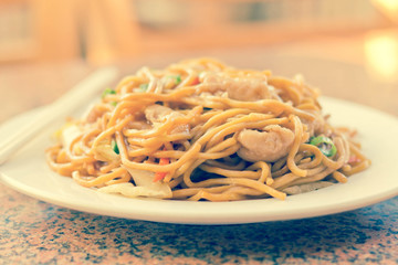 Chinese Chicken Lo Mein