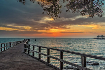 Obraz premium wschód słońca