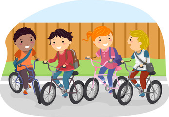 Stickman Kids Bike Student
