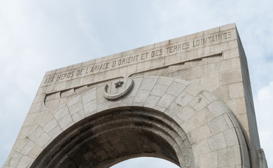 Obraz premium Monument aux morts de l’Armée d’Orient 