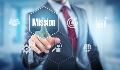 Man in Office / Mission