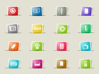 Gadgets simply icons
