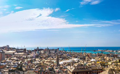 Port of Genoa in Italy
