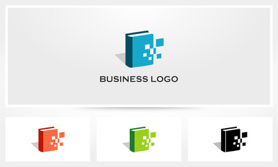 Data Book Pixel Logo