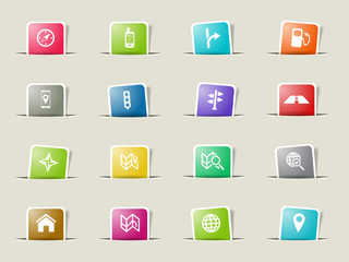 Navigation simply icons