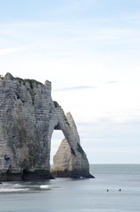 Etretat Coast in Normandy