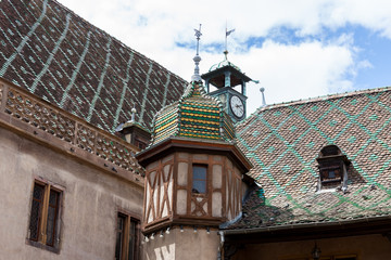 Medieval architecture of Colmar, France