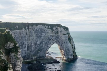 Etretat Coast in Normandy
