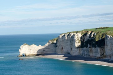 Etretat Coast in Normandy