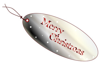 Merry Christmas Store Tag