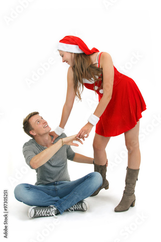 Flirten weihnachtsfeier