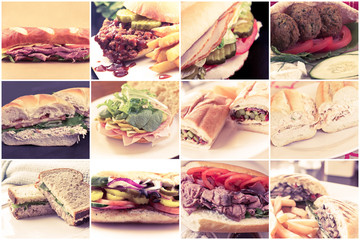 Sandwich Collage