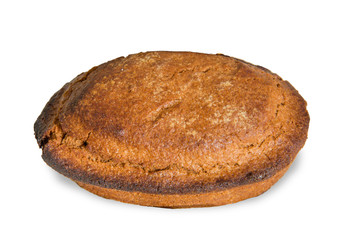 Puglia pasticciotto typical sweet of Salento Italy - isolated closeup