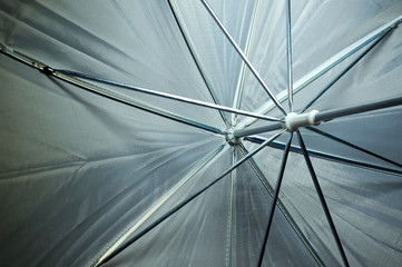 view inside photography umbrella