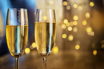 Champagne glasses