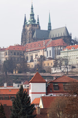 Obraz premium View on the Prague castle