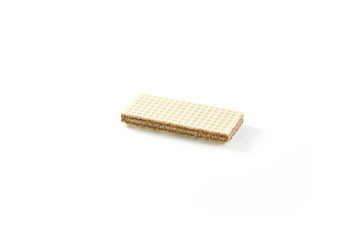 cocoa wafers isolated