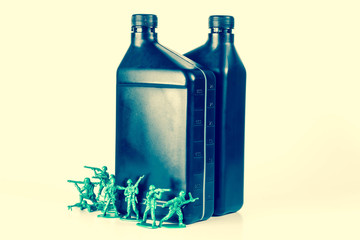 Army Men Oil
