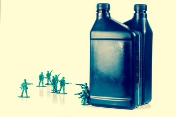 Army Men Oil