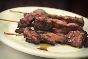 Teriyaki Chicken Kebab
