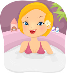 Girl Spa Milk Bath