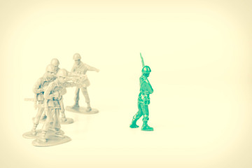 Bullying Toy Soldiers