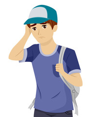 Teen Boy College Prospects Worried