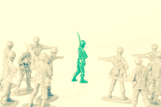 Bullying Toy Soldiers