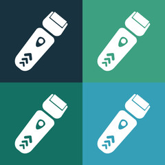 Electric shaver icon
