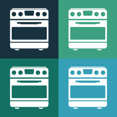 Gas stove icon