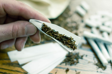 Rolling Cigarettes