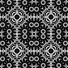 Kaleidoscopic mosaic seamless texture