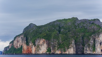 stunning rocks near koh phi phi