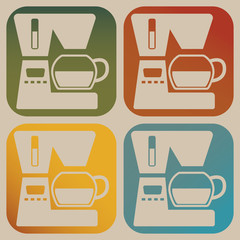 Coffee machine icon
