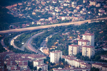 Fototapeta na wymiar Istanbul skyline