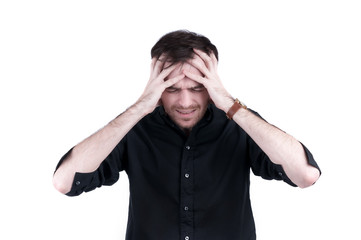 Naklejka premium Headache