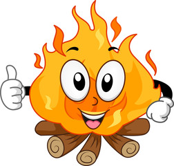 Mascot Bonfire