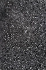 Close-up asphalt at the road under construction.